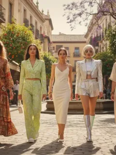 Mujeres con las últimas tendencias de Shein para la primavera de 2026 en calles españolas