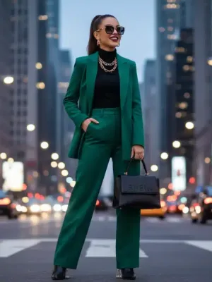 Mujer joven con un look impecable, mostrando cómo evitar errores de estilo al comprar en Shein en 2026.