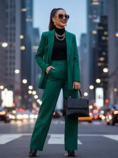 Mujer joven con un look impecable, mostrando cómo evitar errores de estilo al comprar en Shein en 2026.