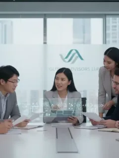 Profesionales diversos analizando la nueva Ley de Empleo de 2026 en España.