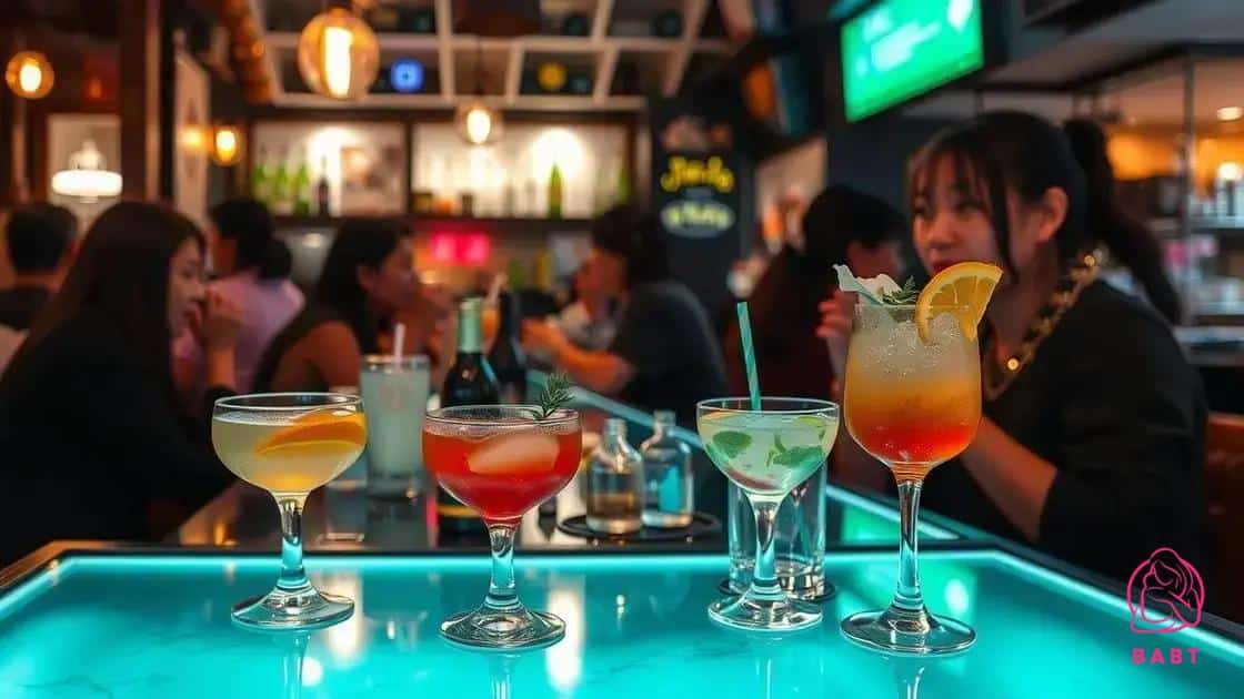 注目のアルコールフリーバー