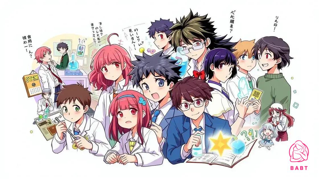STEMを学ぶための漫画の具体例