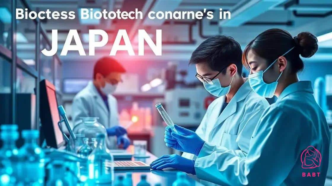 日本のバイオテック企業の成功事例