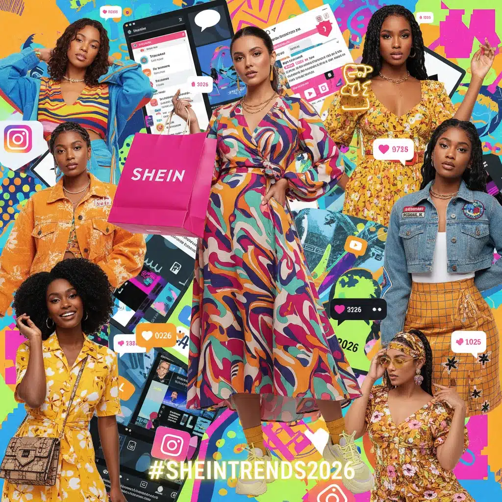 Microinfluenciadores Shein 2026: 1.000 Criadores Moldam Tendências