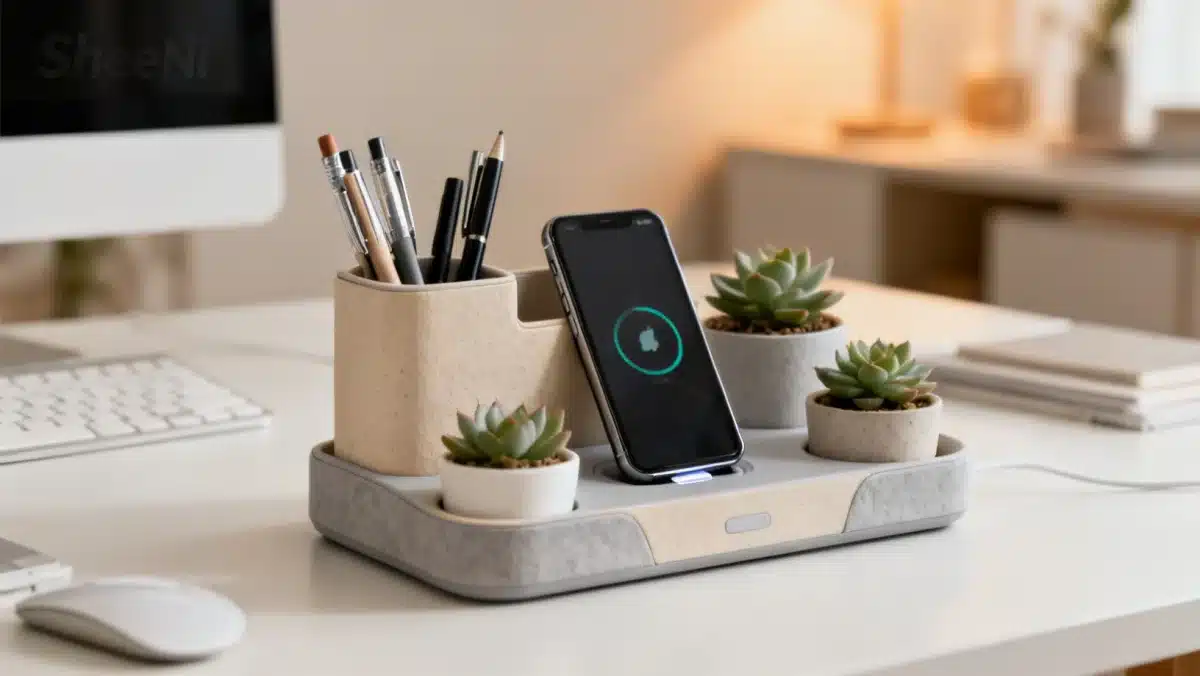 Organizador de mesa multifuncional Shein para home office