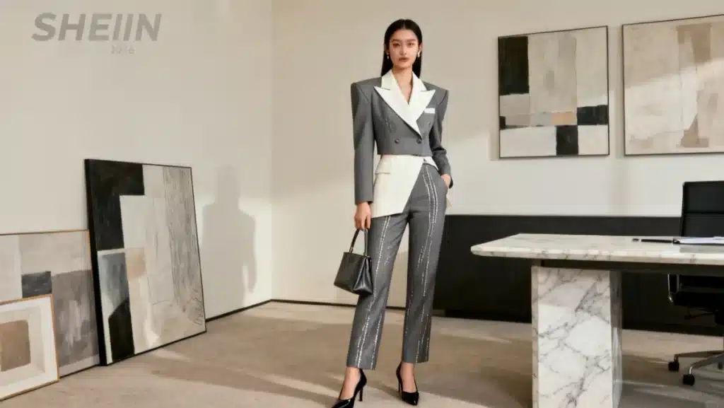 Estilo Shein 2026: 4 Looks Profissionais para o Escritório