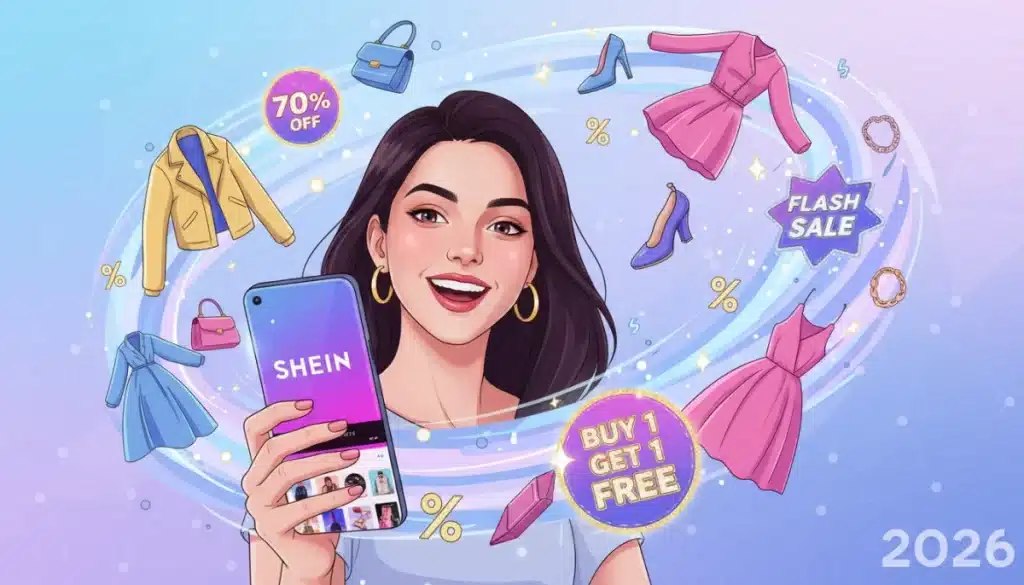 Promoções Exclusivas Shein 2026: Descontos de Até 40%