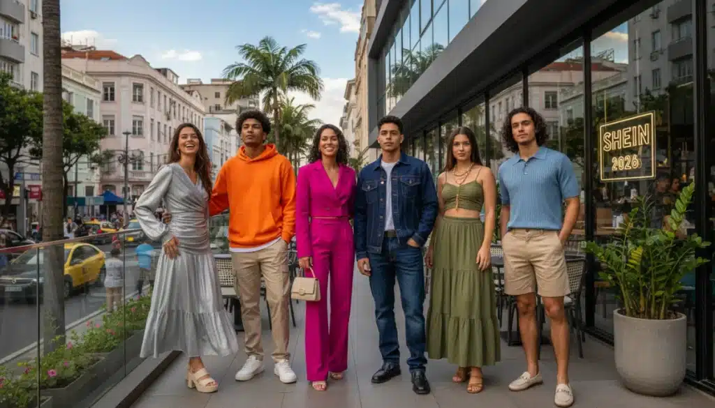 Shein Brasil 2026: 6 Cores que Dominarão a Moda