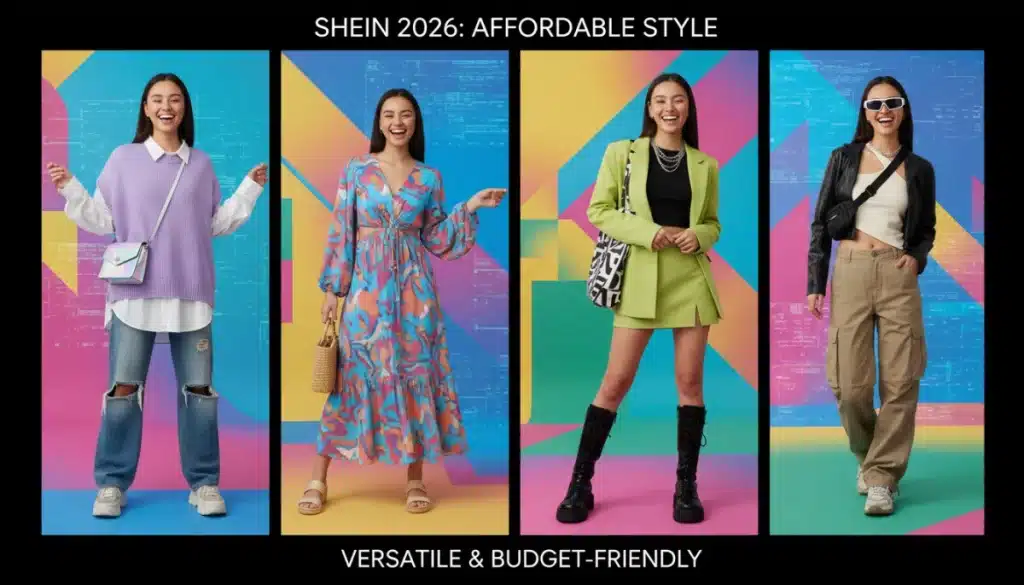 Estilo Shein 2026: 4 Looks Versáteis com R$200