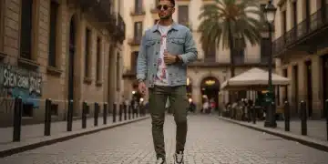 Hombre español con estilo de Shein 2026 en un entorno urbano
