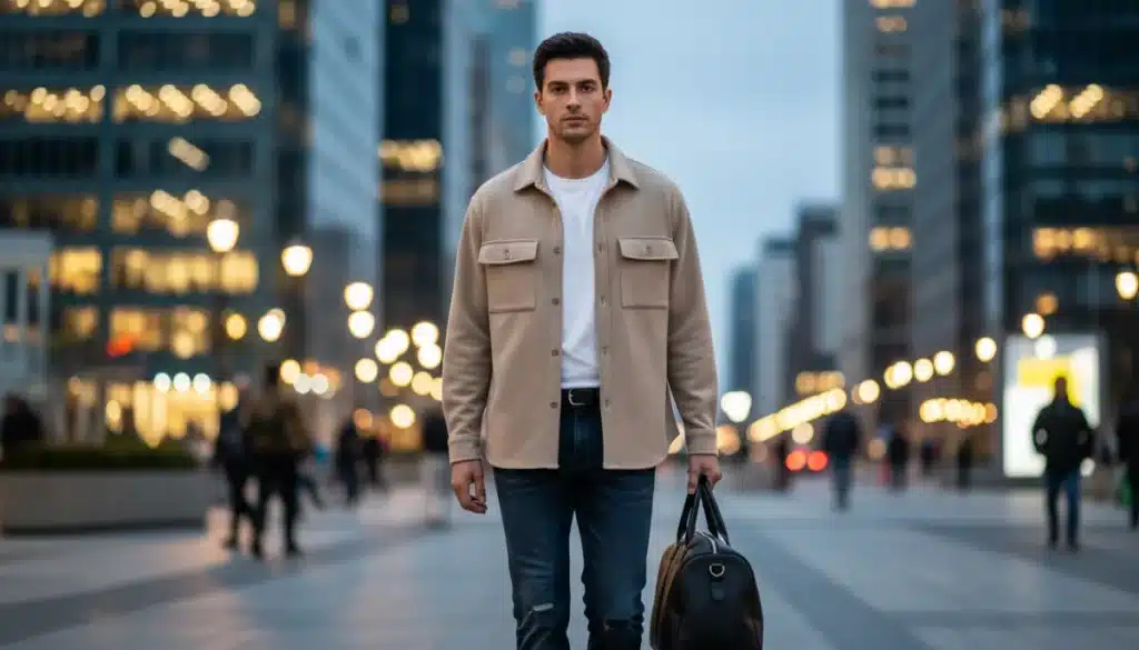 Guía de estilo masculino Shein 2026: 3 prendas, 10 looks