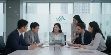 Profesionales diversos analizando la nueva Ley de Empleo de 2026 en España.