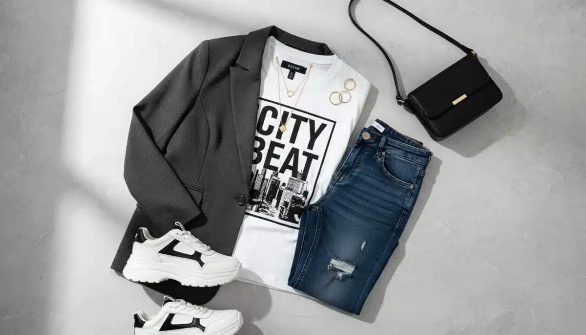 Composición de ropa Shein estilo Urban Chic
