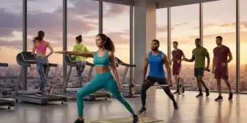 Shein y la moda deportiva en 2026: 9 prendas esenciales Modelos vistiendo ropa deportiva Shein 2026 en un gimnasio moderno